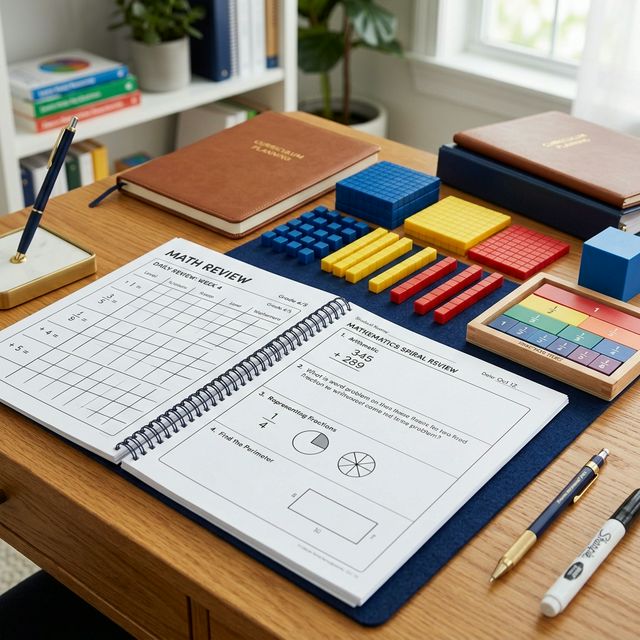 Free Math Spiral Review Sample